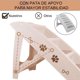 thumbnail image 5 of Escalera Plegable Perros de Cama, Escalera Perro con Patas Antideslizantes, Rampas de Perro, para Sofá, Cama O Auto, para Interiores y Exteriores, Soporta Hasta 165 Libras, Cuatro capas de beige, 5 of 8