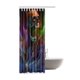 thumbnail image 2 of ABPHQTO Cortina de ducha de baño de poliéster impermeable calavera 120x180 cm, 2 of 2