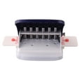thumbnail image 2 of KW-trio 6-Hole Paper Punch Handheld Metal Hole Puncher 5 Sheet Capacity 6mm for A4 A5 B5 Notebook Scrapbook Diary Planner, 2 of 7