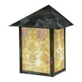 thumbnail image 2 of Meyda 40779 9 in. Seneca Lotus Leaf & Dragonfly Wall Sconce, Bai Verd, 2 of 5