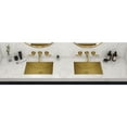 thumbnail image 4 of Ruvati 18 x 12 inch Brushed Stainless Steel Rectangular Bathroom Sink Undermount, 4 of 25