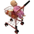 thumbnail image 3 of The New York Doll Collection Toy Shopping Cart for Kids Includes Food Folds for Easy Storage Metal Frame, 3 of 7