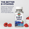 thumbnail image 6 of KAL B-6, B-12, and Folic Acid ActivMelt | Healthy Heart & Energy Support | Natural Berry Flavor | Superior Vitamin B Complex | 60 Micro Tablets, 6 of 7