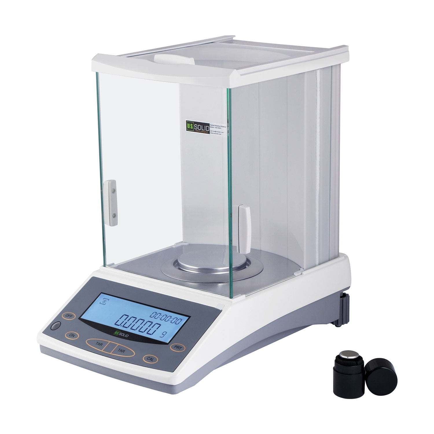 U.S. Solid 0.0001g Digital Analytical Balance Precision Scale for