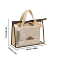 thumbnail image 4 of Bestselling,Bag Storage Transparent Organizing Protective Cover, Wardrobe Hanging Storage Bag, Dust-Proof and Waterproof Garment Bag, Convenient Clothes Organizer for Closet Use $BS$3, 4 of 8