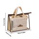 thumbnail image 3 of Bolsas de almacenamiento transparentes para colgar en el armario, a prueba de polvo, con cremallera de seguridad para ropa y mantas de temporada. Aestivo | Beige | AESTIVO, 3 of 6
