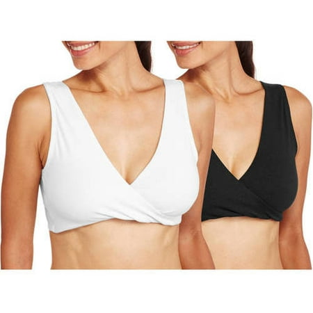 Nurture by Lamaze Maternity Nursing Sleep Bra, 2-Pack Value Bundle