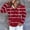 A_ Wine, variant on Olyvenn Women's Striped Print Drawstring Hoodies Long Sleeve Sweatshirt Y2K Hip-hop Pullover Button Down Top with Pocket Blue L