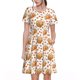 thumbnail image 1 of Disketp Autumn Harvest Baskets para Vestido de Manga Corta para Mujeres, Vestidos de Verano para Mujeres, Casual y Holgado para la Playa, 1 of 6