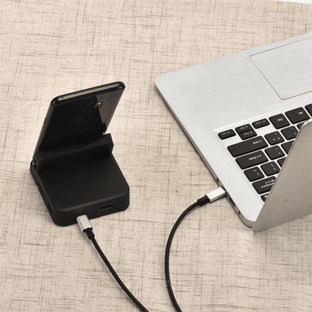 Estación de acoplamiento tipo C para HDTV, soporte para teléfono móvil, compatible con teléfonos móviles y portátiles, expansión USB.