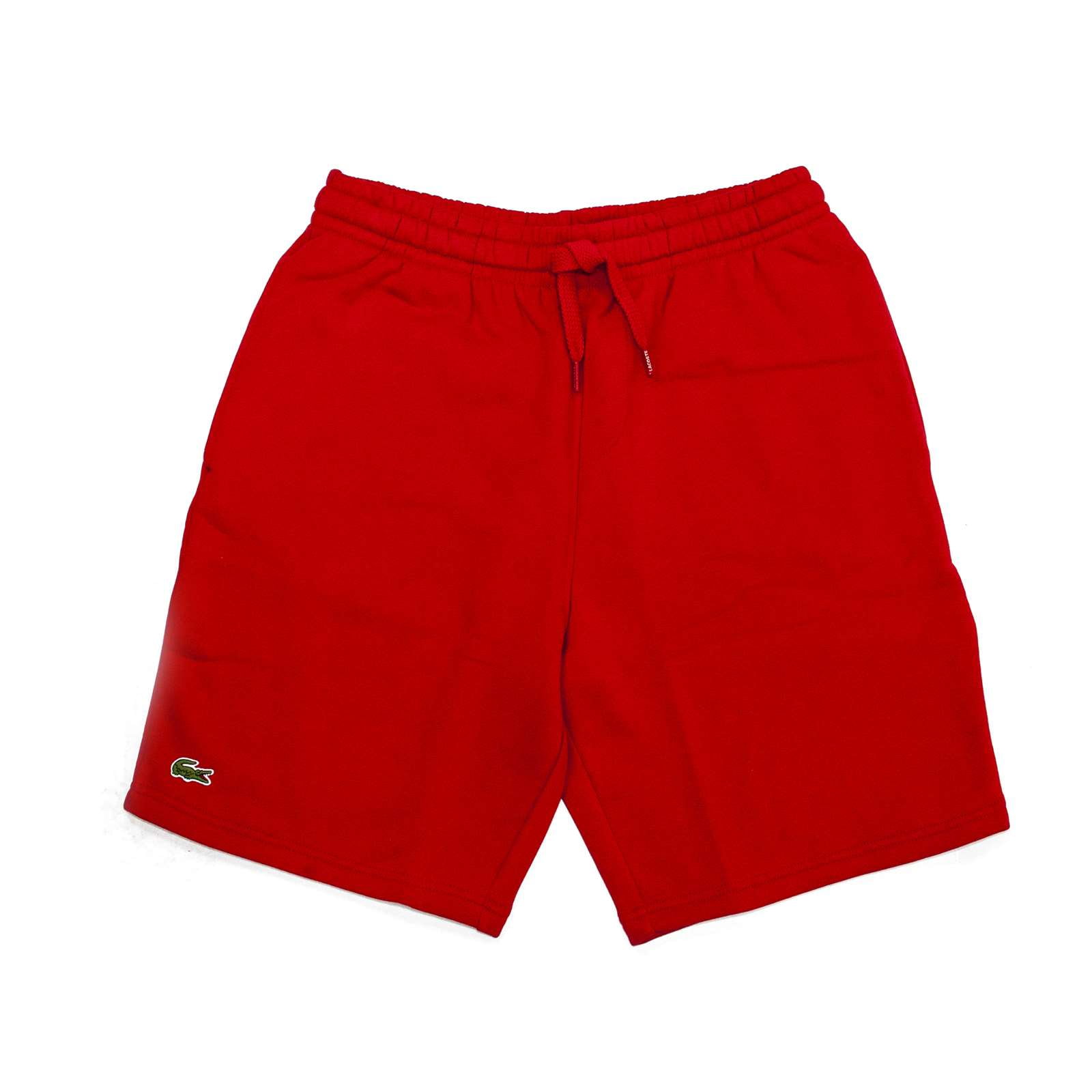 men's lacoste sport tennis fleece shorts