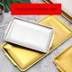thumbnail image 5 of Baking Pan Rectangular Non-stick Bread Cake Baking Pan Oven Baking Plate 3 Sizes, 5 of 5