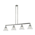 thumbnail image 6 of Innovations Lighting 214-S Large Cone Cone 4 Light 52" Wide Commercial Linear Chandelier -, 6 of 7