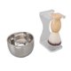 thumbnail image 4 of 3 PCS Men Shaving Brush Set Acrylic Brush Holder Bubble Bowl Nylon Bristle Brush Kit, 4 of 5