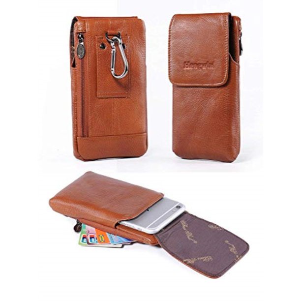 Belt Case Holster With ClipVertical Leather Phone