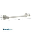 thumbnail image 4 of Franklin Brass 127760 18" Single Rounded Contemporary Towel Bar From The Franklin Brass, 4 of 5