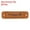 Brown, variant on Uxcell 20 Pack Handmade Leather Labels, Handmade Tags Button 55x15mm, Brown