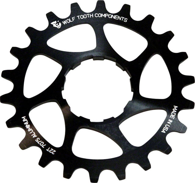 Wolf Tooth Components Single Speed Stainless Steel Cog 20T Compatible with