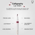 thumbnail image 3 of stila Calligraphy Lip Stain Long-Lasting Tint, Moisturizing, Transfer-Proof, Lightweight, Sheer Buildable Colour, Fades to a Natural Wash of Colours, Rosa, 3 of 3