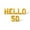 Gold, variant on Letter and Number Balloons - HELLO 50 16" Inch Alphabet Letters Foil Mylar Balloon Birthday Party Banner (Black)