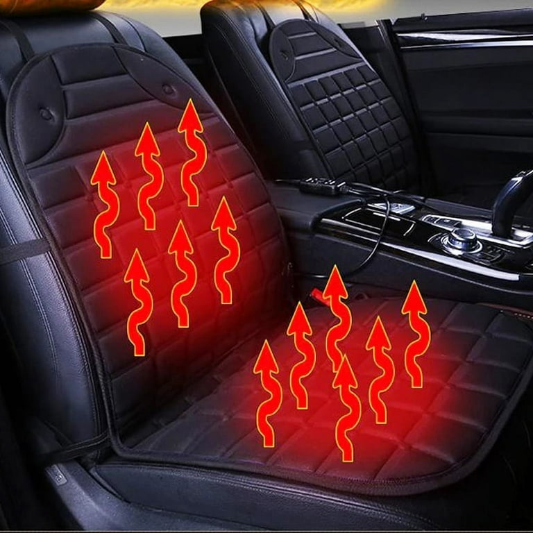 12V Heated Seat Cushion Winter Car Seat Covers Hot Warmer – SEAMETAL
