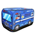 thumbnail image 2 of Tienda de campaña para niños, tienda de juegos portátil para niños, para interiores y exteriores, para picnics en el jardín. Coche de policía, 2 of 8