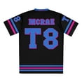 thumbnail image 3 of Tate McRae T8 Spring/Summer Unisex V - Neck Sportswear Jersey T - Shirt - Y2K Inspired Casual Fashion, 3 of 6