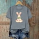 thumbnail image 2 of TaTaai Easter T Shirt for Women Casual Short Sleeve Round Neck Loose Fit Printed Tops Soft Stretchy Comfortable Tee for Spring Home Daily Holiday Party Wear Gift, 2 of 6