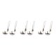 thumbnail image 4 of Monstrate Camping Folding Handle Spoon Stainless Steel Cooking Sturdy Kitchen Picnic Outdoor Tableware Multi-functional Barbecue Skimmer Type1 NO1, 4 of 6
