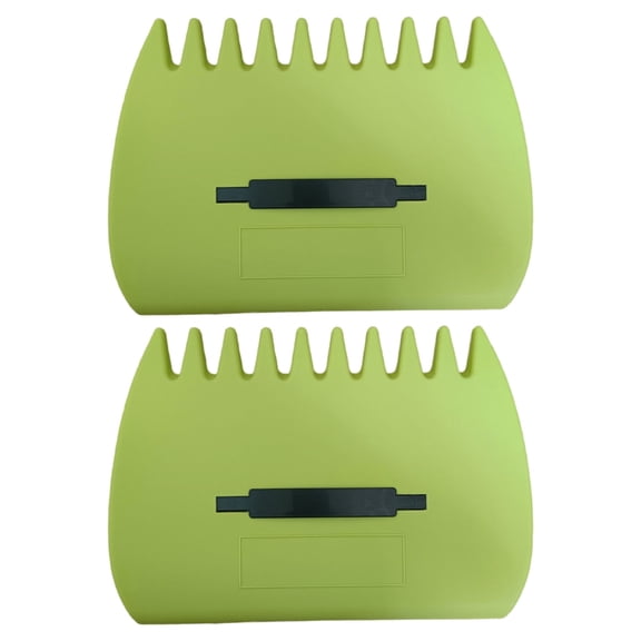 Garden Leaf Grabbers, Leaf Collector Garden Leaf Scoops with Handle, Large Plastic Handheld Rakes for Picking up Leaves