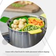 thumbnail image 4 of Non-stick Silicone Saucepan Divider Steamer Basket Durable And Heat, 4 of 4