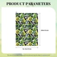 thumbnail image 4 of Pofeuu Football Doodle Print Premium Golf Towel with Carabiner Clip Absorbent Microfiber Waffle Pattern Golf Towel for Golf Bag Trolly Belt Loop, 4 of 8