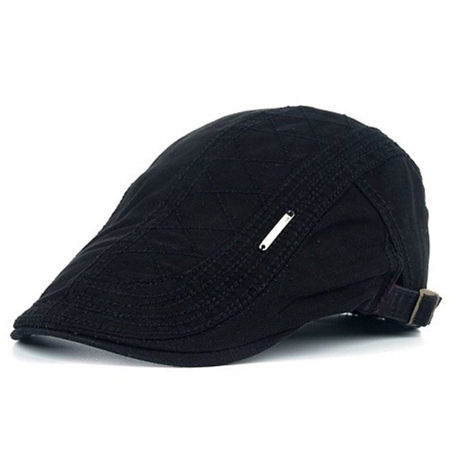 Boina informal de moda de primavera y verano para hombres y mujeres, gorra con visera estilo coreano, sombrero de vaquero