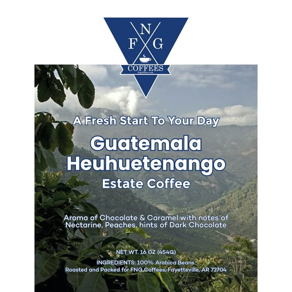 FNG Coffees- Guatemala Huehuetenago Estate Coffee- Whole Bean
