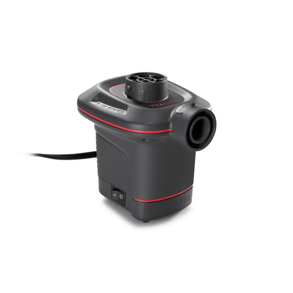 Intex Quick Fill DC 12V Electric Pump, Black, 4.9" x 5.6" x 5.6", 6.5 A, 78 W