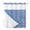 Blue, variant on No Hook Vintage Gray Shower Curtain with Snap in Liner Set, Country Farmhouse Abstract Minimalist Art Waterproof Fabric Bathroom Curtains with See Through Top Window, Hotel Style Small 36 x 72 Inch