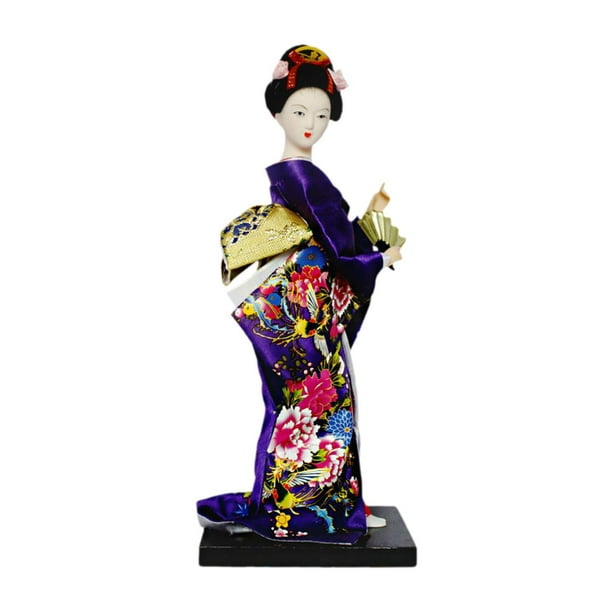 Estatua coleccionable Strade Fareast Limited de Muñeca Kimono japonesa figura decorativa Estilo C