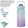 thumbnail image 5 of Botella de agua con pajita, 68 oz con marcador de tiempo Botella de agua deportiva portátil de gran capacidad para deportes al aire libre, 5 of 5
