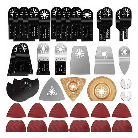 

120Pcs Oscillating Multi Tool Saw Blades Set Kit for Dewalt Fein Bosch Milwaukee