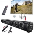 thumbnail image 3 of System de Altavoces InaláMbricos con Barra de Sonido Bluetooth, Altavoz de Sonido EstéReo Envolvente InaláMbrico con Cable para Cine en Casa, Proyector de TV, 3 of 5