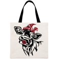 thumbnail image 1 of Bolso Tote Cow Village Life-Gran Capacidad Lino, 1 of 3