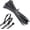 Black, variant on 50 Pack White Cable Ties Heavy Duty 18 inch x 0.19 inch UV Resistant Nylon with 50 lb Tensile Strength