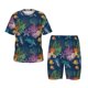 thumbnail image 1 of Balery Undersea Animals Conjunto de Pijama Infantil de Manga Corta con Estampado – Ropa de Dormir de Algodón Suave-4X-Large, 1 of 6