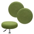 thumbnail image 1 of Uxcell 2-Pack Fundas Redondas para Taburetes de Bar, para Fundas de Asiento de Malla de Poliéster de 12-14 Pulgadas con Bandas Elásticas [Verde Amarillo], 1 of 7
