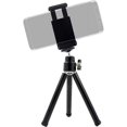 thumbnail image 2 of GearFend Lightweight Mini 5.5" Tripod with Extendable Legs Smartphone Mount for Smartphone Tripod Mount for All iPhones, Samsung Phones and Most Mobile Phones Plus Microfiber Cloth, 2 of 6