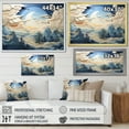 thumbnail image 4 of Designart "Clouds Celestial horizon I" Landscapes Canvas Art Print, 4 of 5