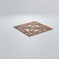 thumbnail image 3 of Ekena Millwork 23 3/8"W x 23 3/8"H x 3/8"T Large Baytown Decorative Fretwork Wood Wall Panels, Walnut, 3 of 6