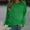 Green, variant on Yteetum Green Womens Sweatshirt Casual Round Neck Solid Color Long Sleeve Sweatshirt Top Ladies Fashion Comfortable Crew Neck Hoodless Sweatshirt-Summer