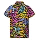 thumbnail image 3 of Camisa hawaiana con gráfico de cebra abstracta, camisetas de verano de calle de manga corta con estampado 3D, camisetas con botones, ropa para hombre, blusa con solapa, 3 of 4