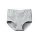 thumbnail image 5 of Sonducket Ropa interior de mujer Bragas de algodón de cintura alta Chica Embarazada Calzoncillos elásticos de color sólido, Rojo, L Prendas para la parte inferior del cuerpo Gris 3XL Sonducket AP003573-09, 5 of 6